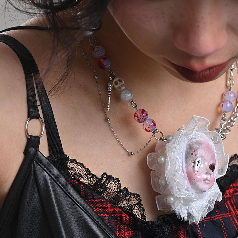 Alone Doll Handmade Necklace