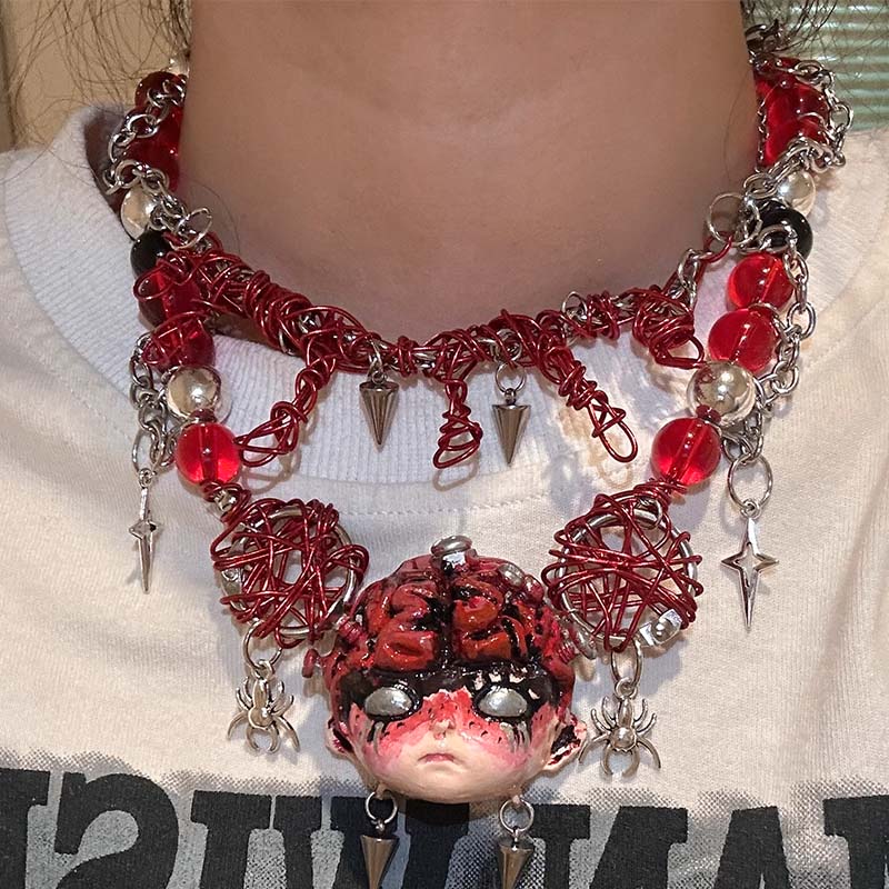 Brain Blast Handmade Necklace