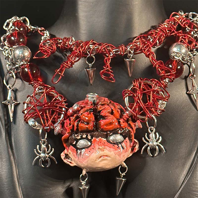 Brain Blast Handmade Necklace