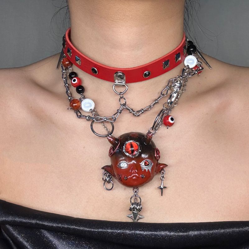 Killbill Doll Handmade Necklace